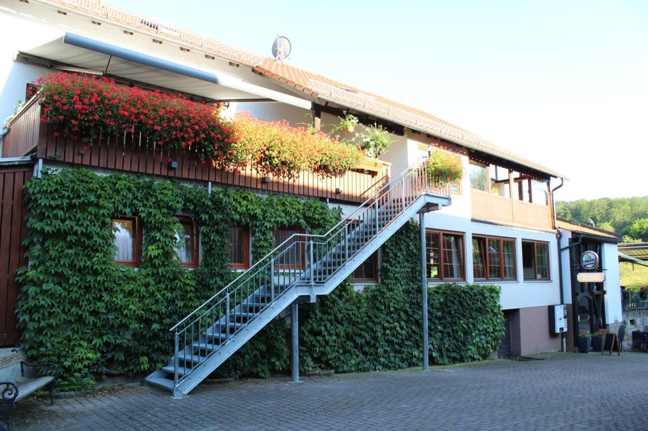 Ferienwohnung Forellenhof Oberschwarzach Kültér fotó